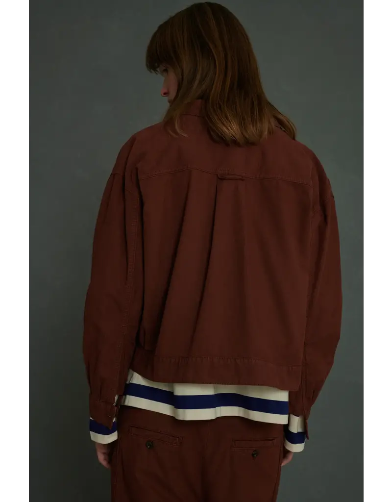 SOEUR ABEL JACKET IN TERRACOTTA
