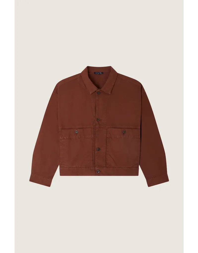 SOEUR ABEL JACKET IN TERRACOTTA