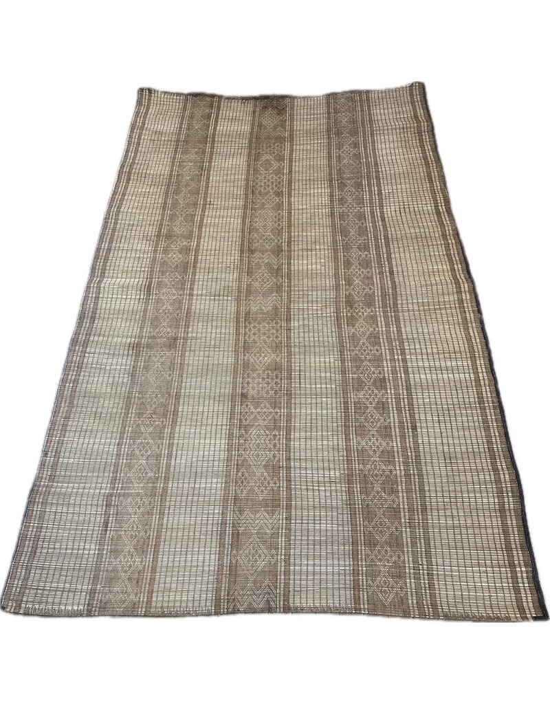 CHATEAU DES SOUKS VINTAGE MOROCCAN TUAREG MAT 6'5.5"x10'1"
