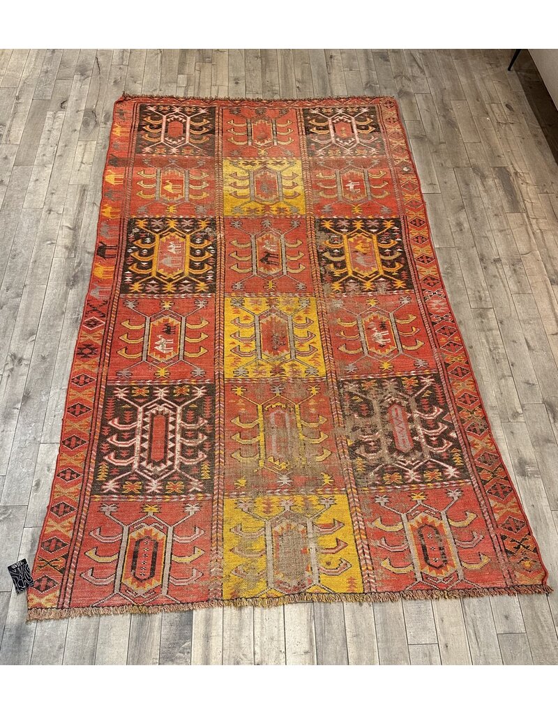 LARGE RED TURKISH RUG
