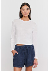 VELVET BY GRAHAM & SPENCER KARA TOP IN BLACK VELVET BY GRAHAM & SPENCER KARA TOP IN BLACK