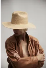 JANESSA LEONÉ CHANDLER RAFFIA FEDORA IN NATURAL