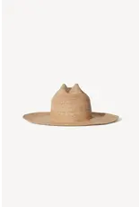 JANESSA LEONÉ CHANDLER RAFFIA FEDORA IN NATURAL