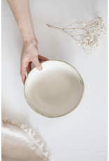 NIIK MEADOW DESIGN CERAMIC GREEN DINNER PASTA BOWL