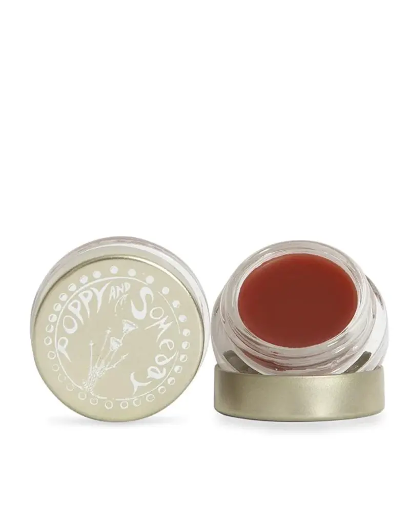 POPPY AND SOMEDAY SCARLET CHEEK AND LIP STAIN