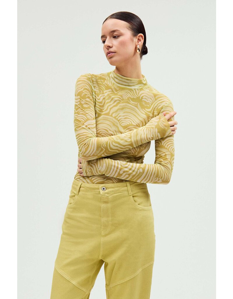 HUMANOID BONA TOP IN MOSS