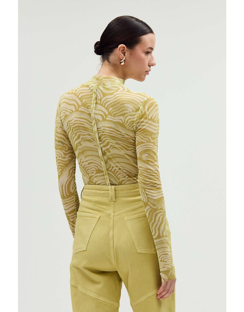 HUMANOID BONA TOP IN MOSS