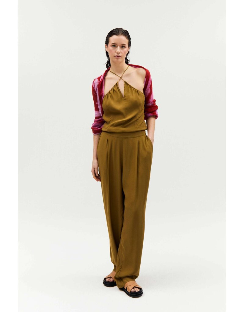 HUMANOID LILIA JUMPSUIT IN OLIVE