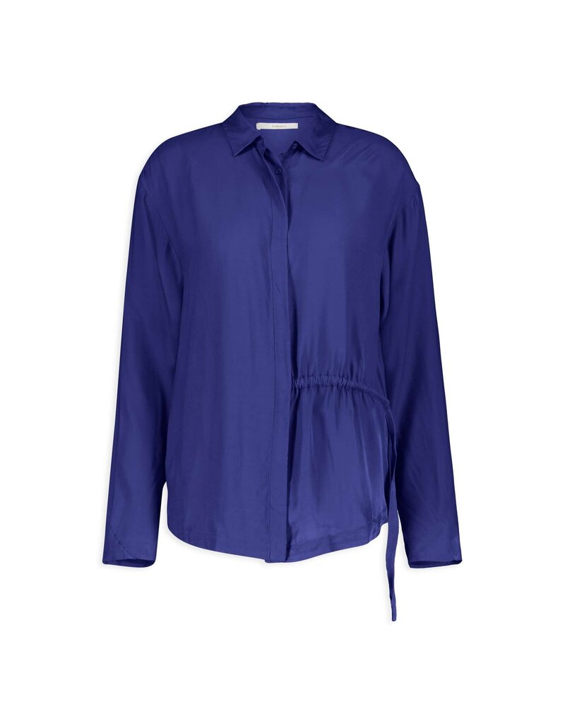 HUMANOID LAINEY BLOUSE IN DARK BLUEBERRY