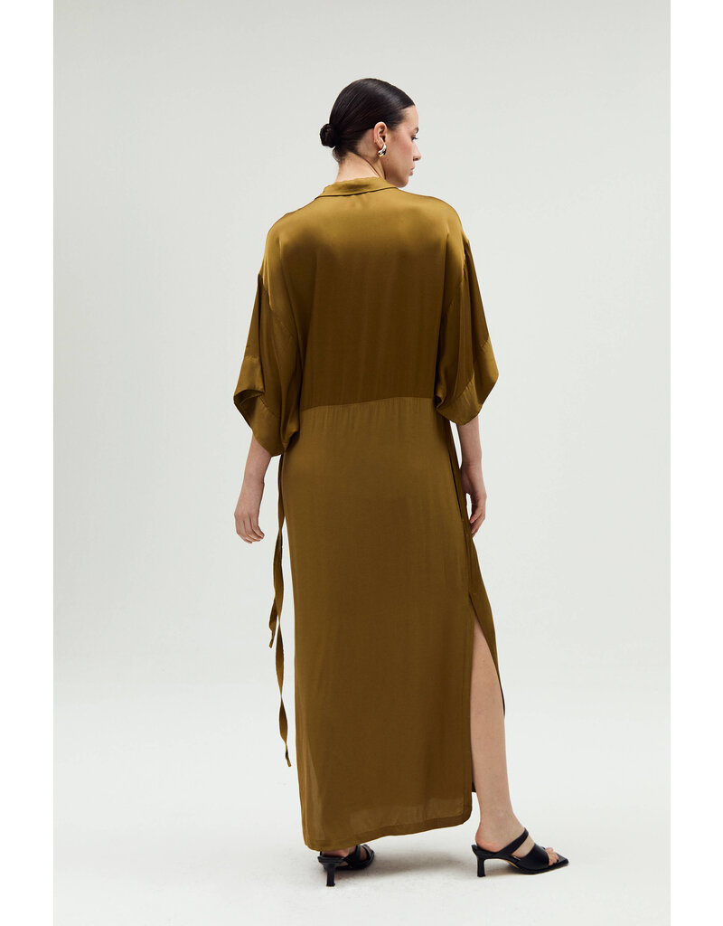 HUMANOID LEILANI DRESS IN OLIVE