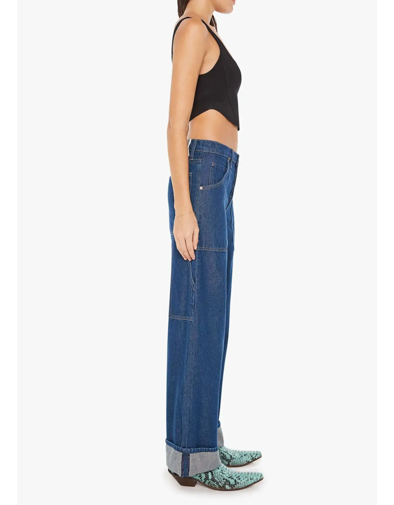 MOTHER DENIM THE SMOOTHIE CARPENTER SNEAK IN CLEAN YOUR PLATE