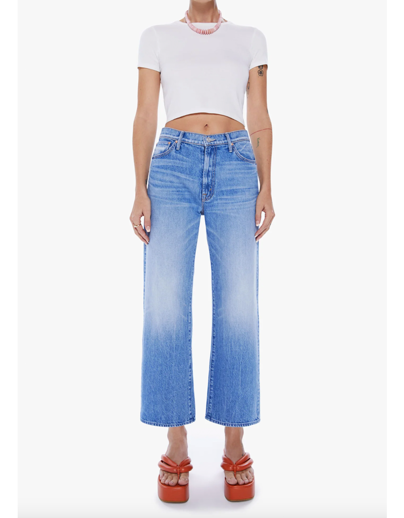 MOTHER DENIM THE DODGER ANKLE IN ROMAINE CALM