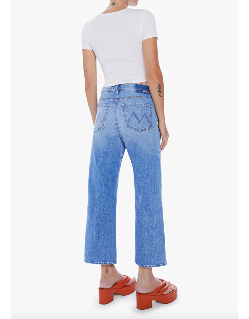 MOTHER DENIM THE DODGER ANKLE IN ROMAINE CALM
