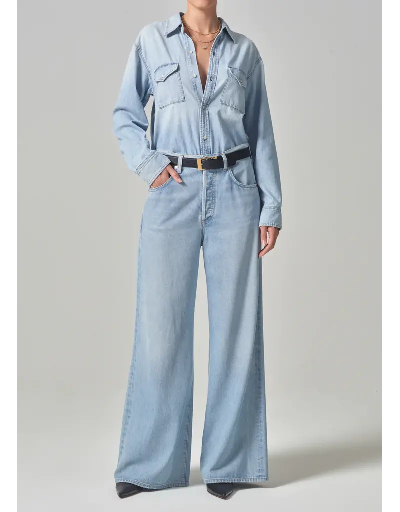 CITIZENS OF HUMANITY BEVERLY SLOUCH BOOT CUT IN ALEMAYDE