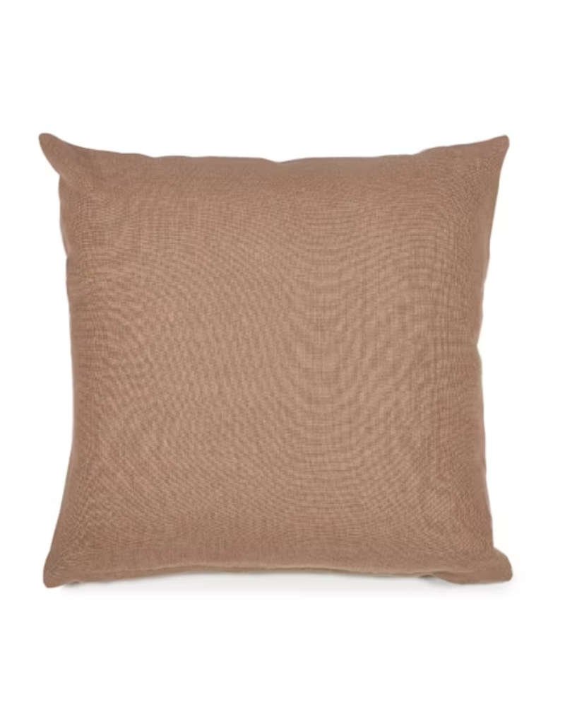 LIBECO LINEN HUDSON PILLOW COVER IN CINNAMON