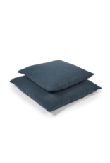 LIBECO LINEN HUDSON PILLOW COVER IN MERCURIO