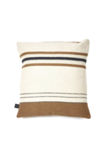 LIBECO LINEN FOUNDRY PILLOW COVER IN BEESWAX STRIPE