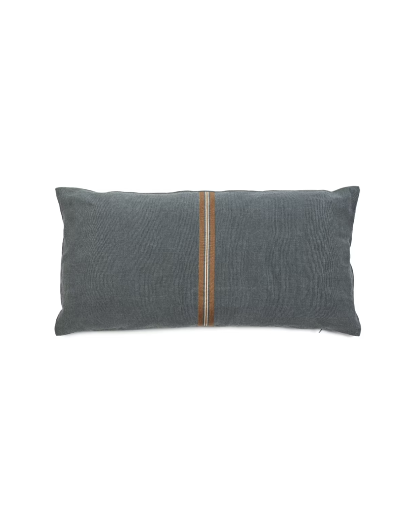 LIBECO LINEN ATLAS PILLOW COVER IN RIVER