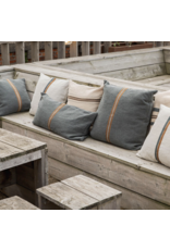 LIBECO LINEN ATLAS PILLOW COVER IN RIVER