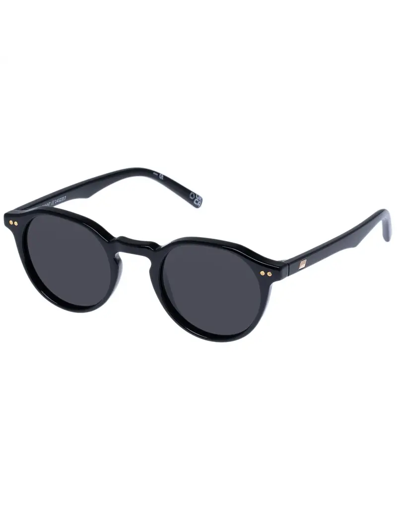 LE SPECS GALAVANT SUNGLASSES IN BLACK POLARIZED