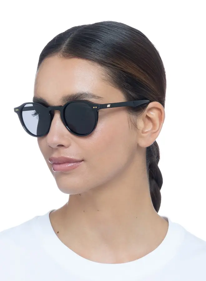 GALAVANT SUNGLASSES IN BLACK POLARIZED