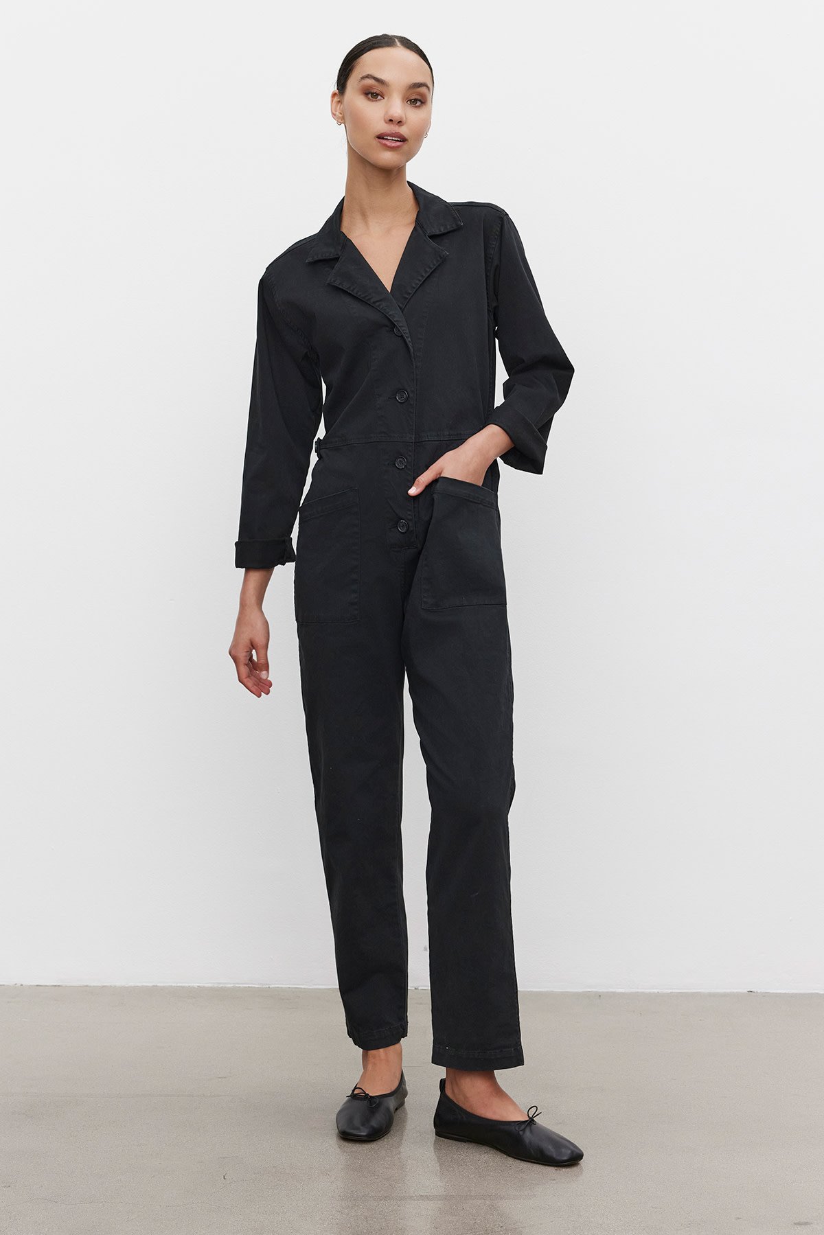 VELVET BY GRAHAM & SPENCER BRINLEY JUMPSUIT