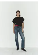CITIZENS OF HUMANITY FIORA ORIGAMI TEE IN CLOVE