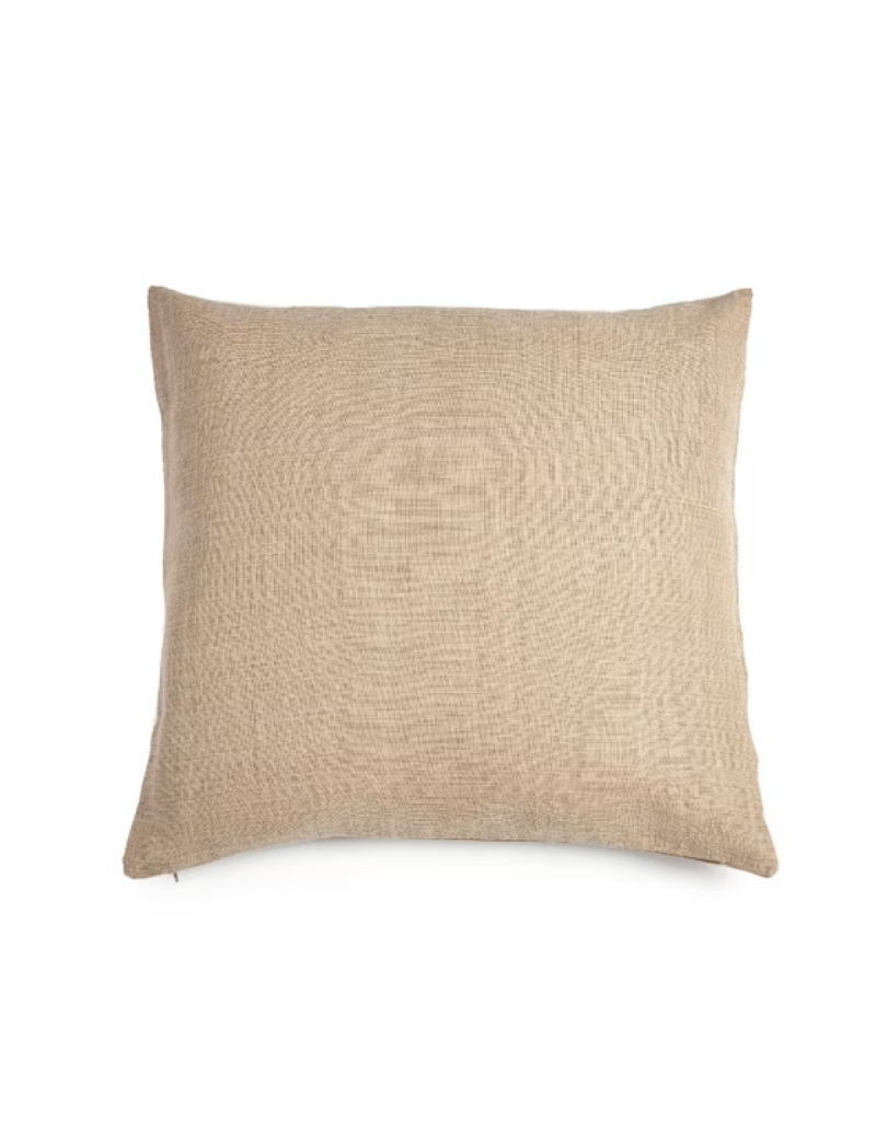 LIBECO LINEN RE PILLOW COVER IN APRICOT
