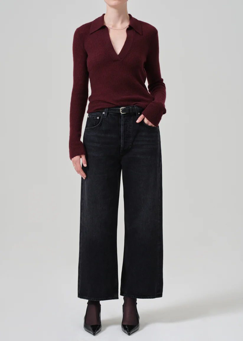 CITIZENS OF HUMANITY GAUCHO VINTAGE WIDE LEG IN STONINGTON