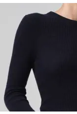 CITIZENS OF HUMANITY ALESSIA CREWNECK SWEATER IN NAVY