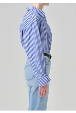 CITIZENS OF HUMANITY KAYLA SHIRT IN MESA STRIPE