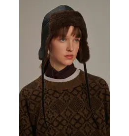 SOEUR CHAMONIX CHAPKA IN NOIR + MARRON