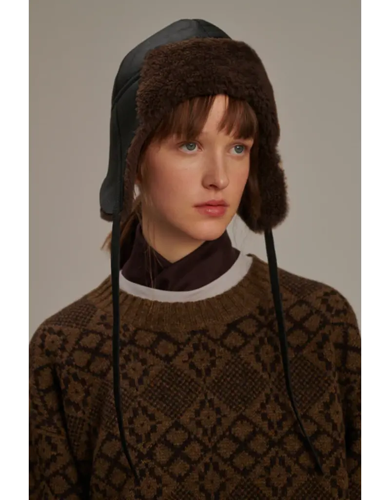 SOEUR CHAMONIX CHAPKA IN NOIR + MARRON