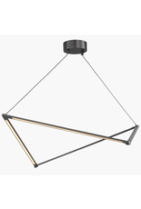 BALTO LINEAR SUSPENSION CHANDELIER | GUNMETAL |