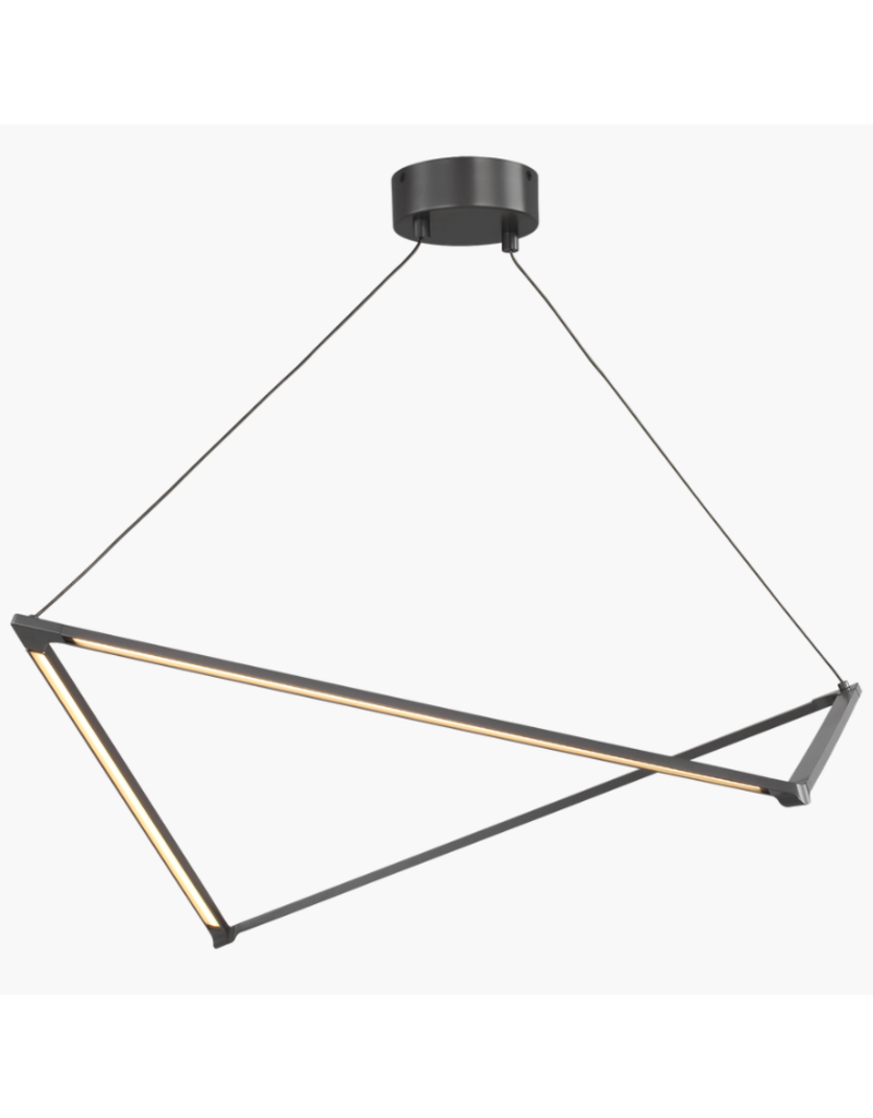 BALTO LINEAR SUSPENSION CHANDELIER | GUNMETAL |