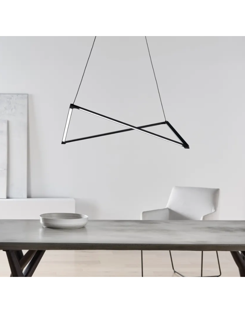 BALTO LINEAR SUSPENSION CHANDELIER | GUNMETAL |