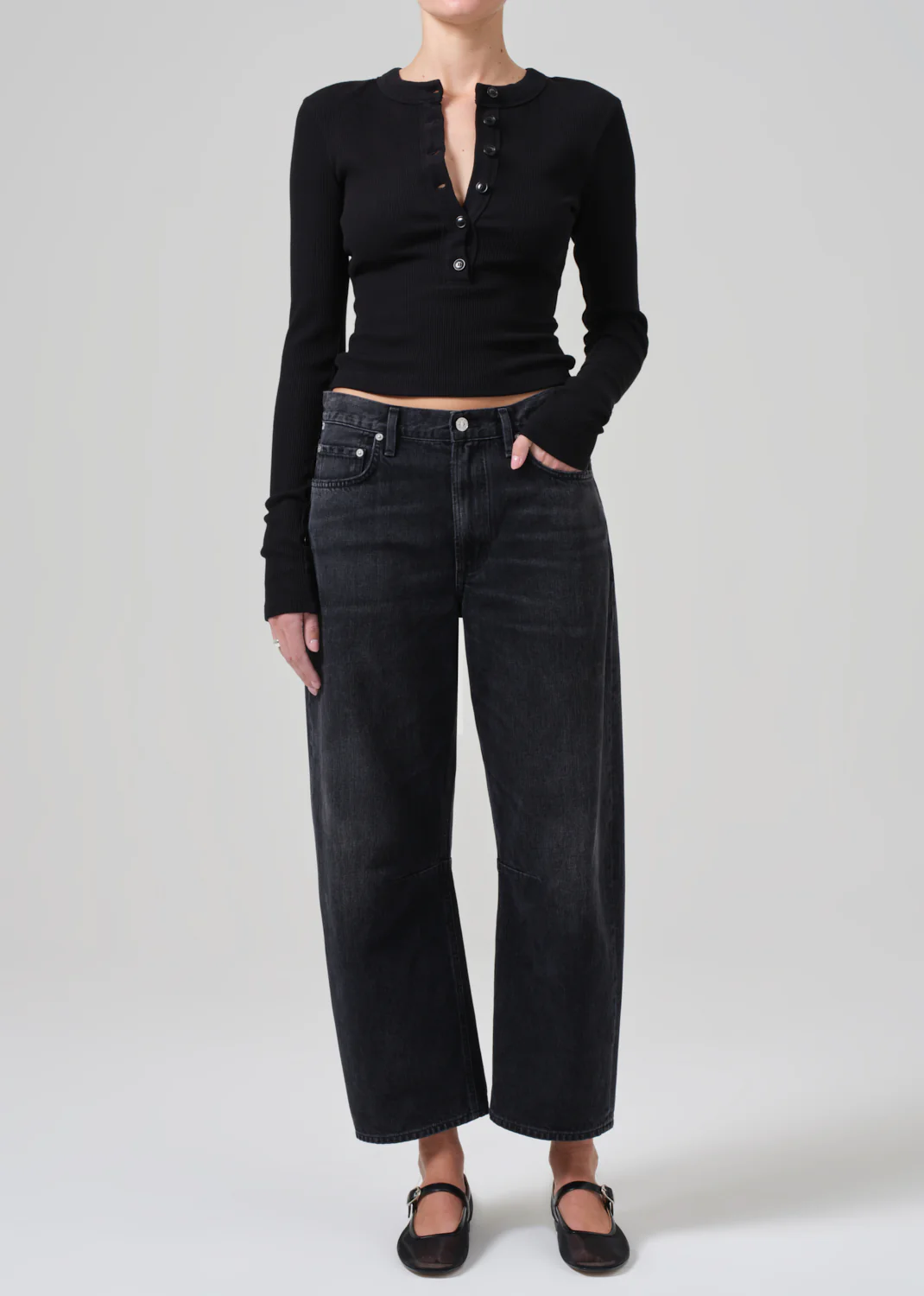 CITIZENS OF HUMANITY MIRO RELAXED JEAN IN DOMINO