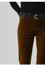 CITIZENS OF HUMANITY ISOLA CROPPED VELVET TROUSER IN GOLDEN