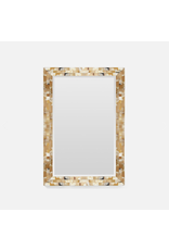BOWEN MIRROR 26"X38" NATURAL HORN