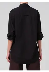 CITIZENS OF HUMANITY KAYLA SHIRT IN BLACK
