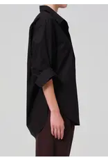 CITIZENS OF HUMANITY KAYLA SHIRT IN BLACK