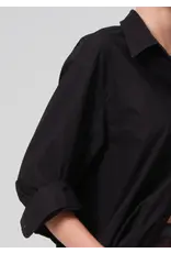 CITIZENS OF HUMANITY KAYLA SHIRT IN BLACK