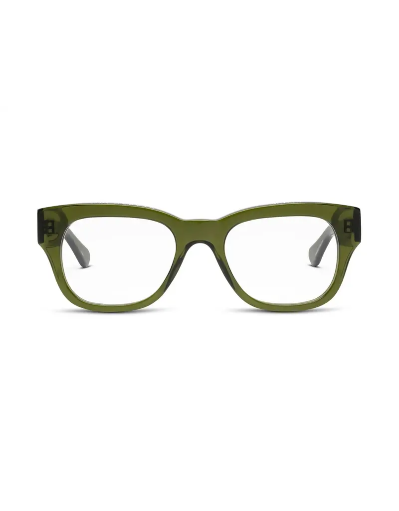 CADDIS CO. MIKLOS READING GLASSES IN HERITAGE GREEN
