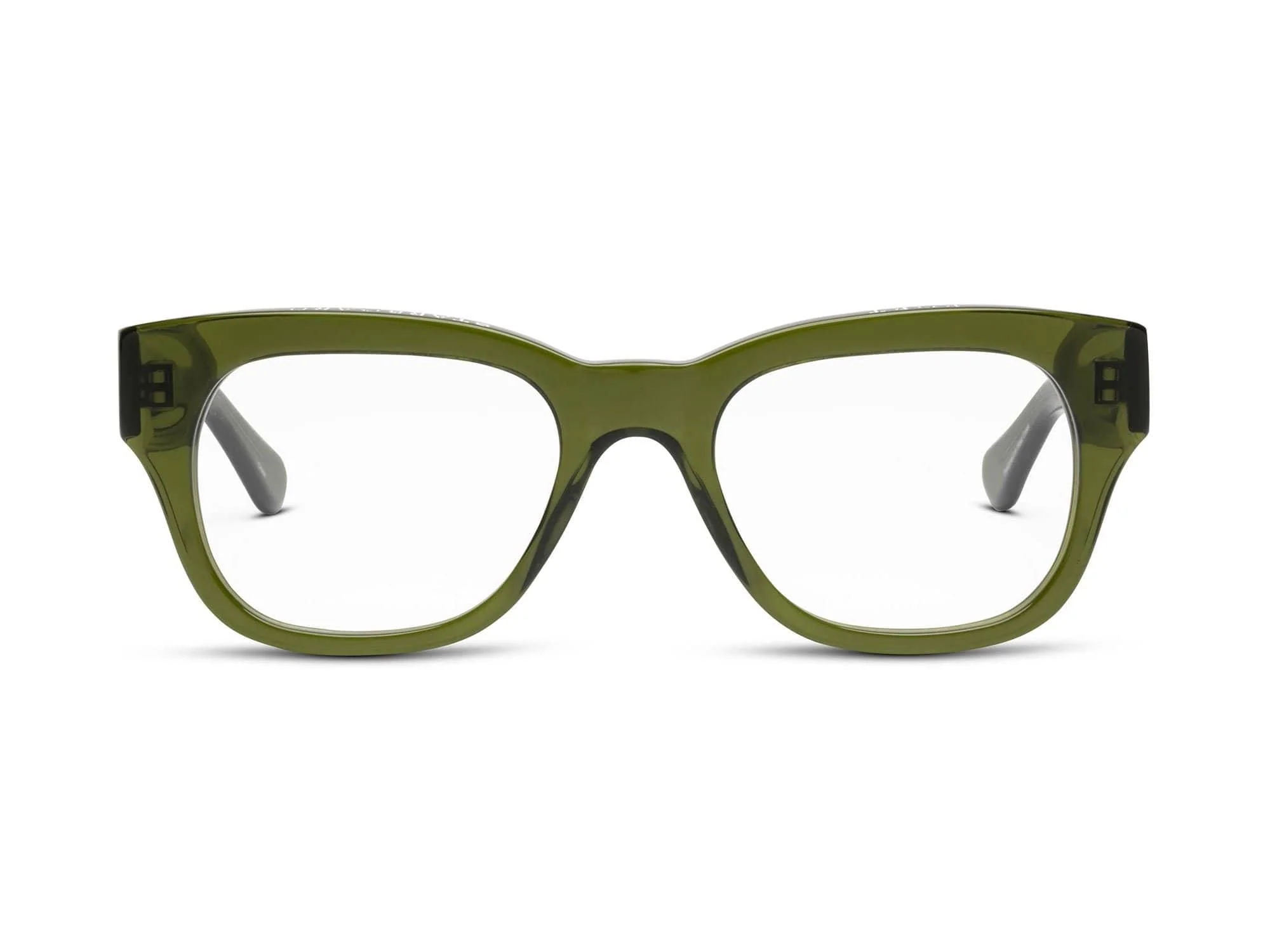 CADDIS CO. MIKLOS READING GLASSES IN HERITAGE GREEN