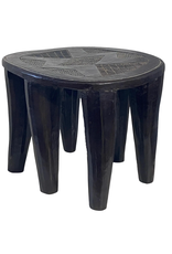 ANTIQUE SIX LEGGED NIGERIAN NUPE STOOL