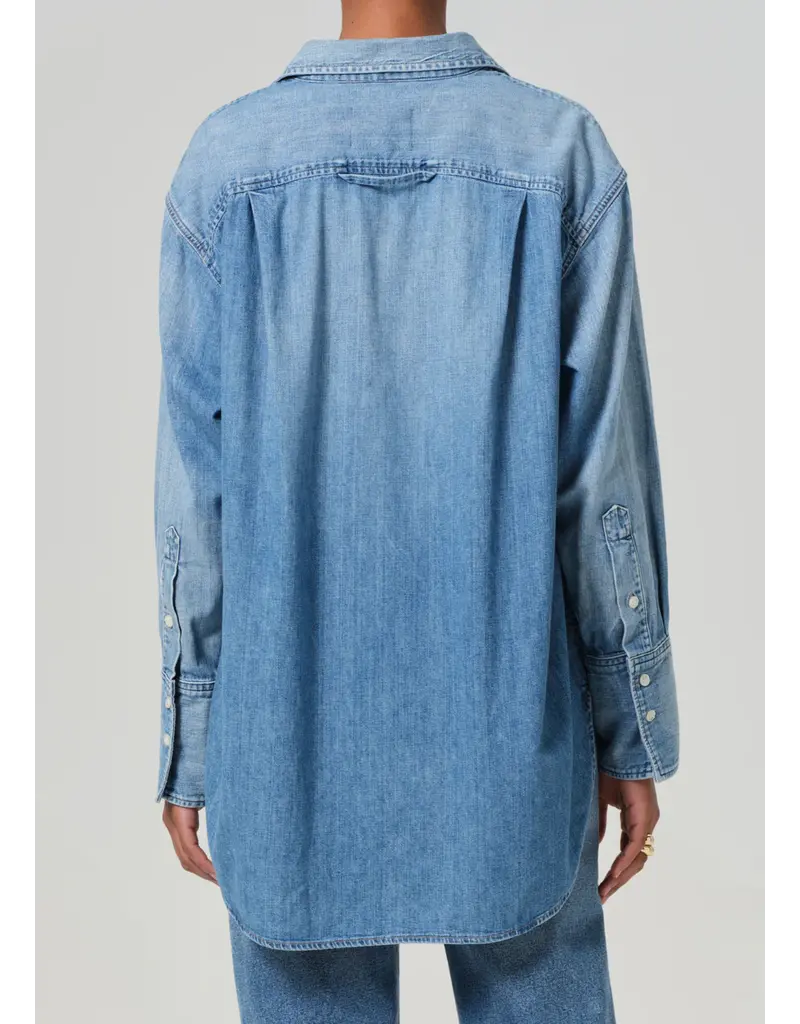 CITIZENS OF HUMANITY SOLENE SHIRT IN LOIRE