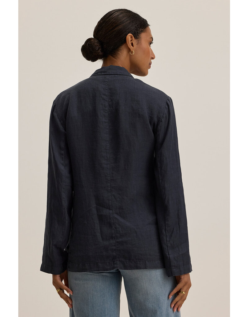 VELVET BY GRAHAM & SPENCER IMAN LINEN BLAZER