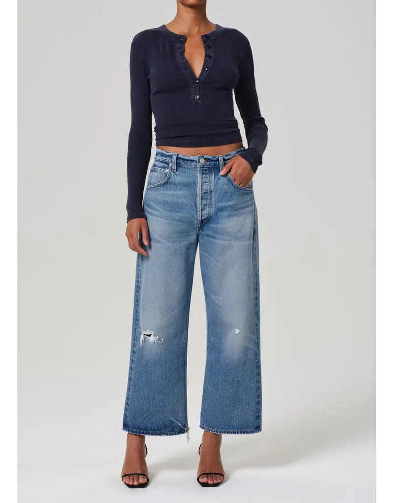 CITIZENS OF HUMANITY GAUCHO VINTAGE WIDE LEG IN SOLANO