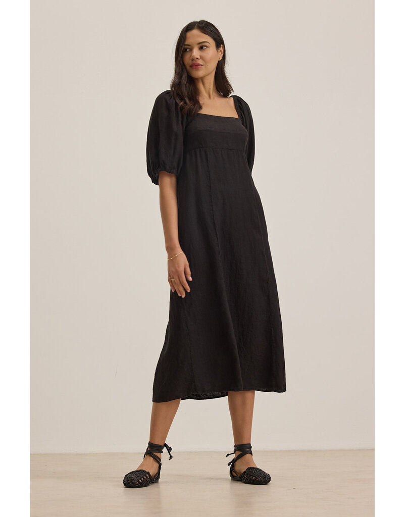 VELVET BY GRAHAM & SPENCER BROOKE DRESS IN BLACK
