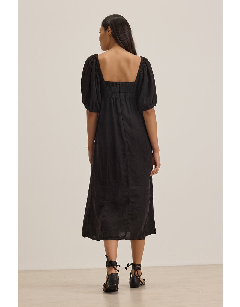 VELVET BY GRAHAM & SPENCER BROOKE DRESS IN BLACK